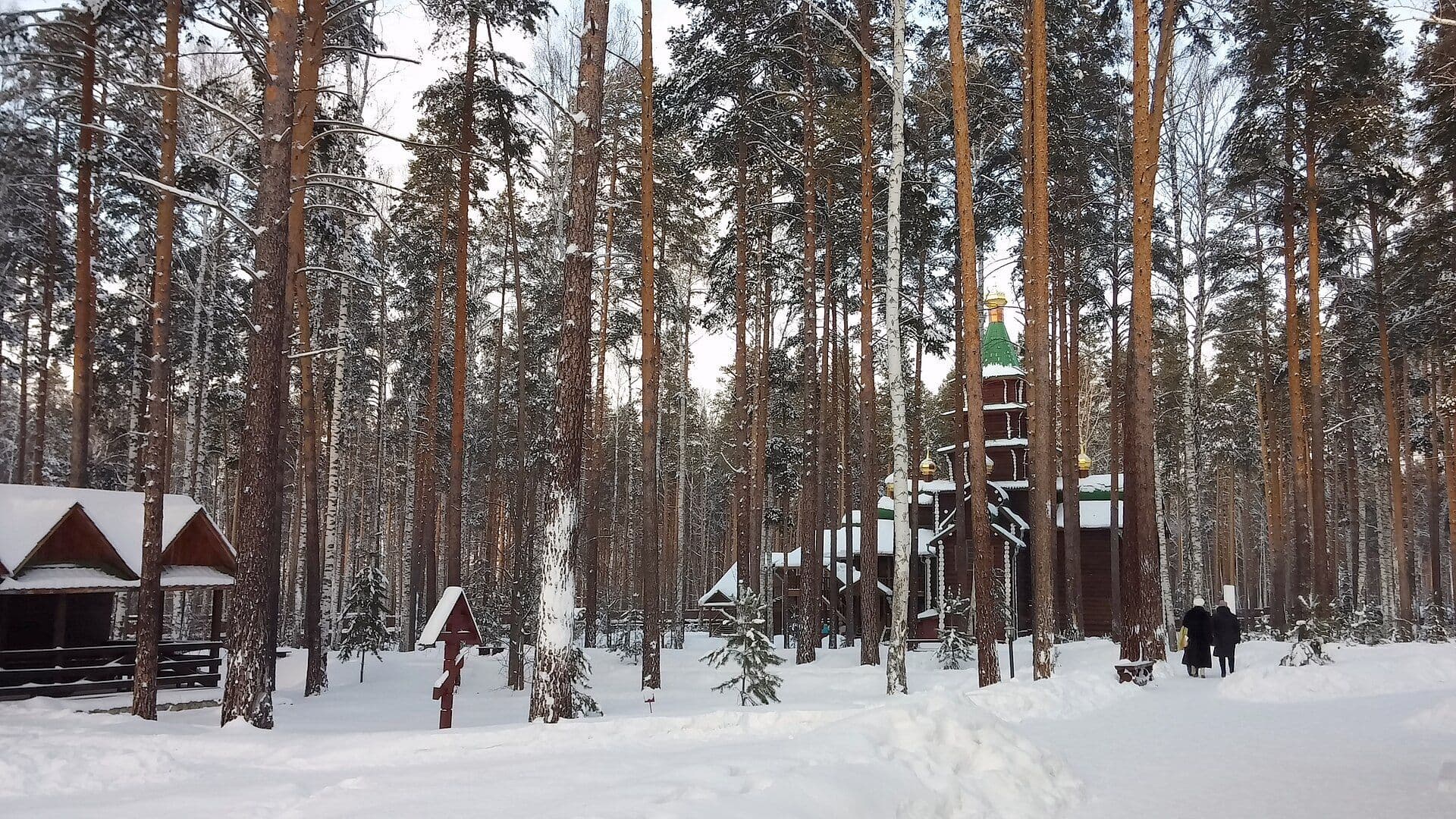 Монастырь в урочище Ганина Яма под Екатеринбургом