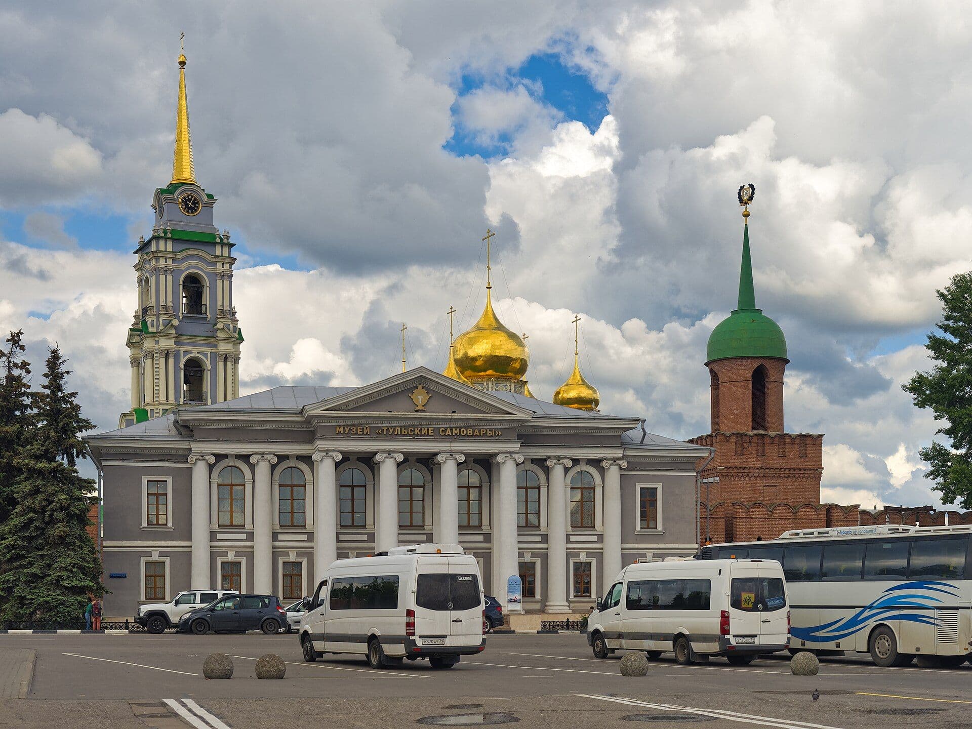 Тульский кремль над рекой Упой