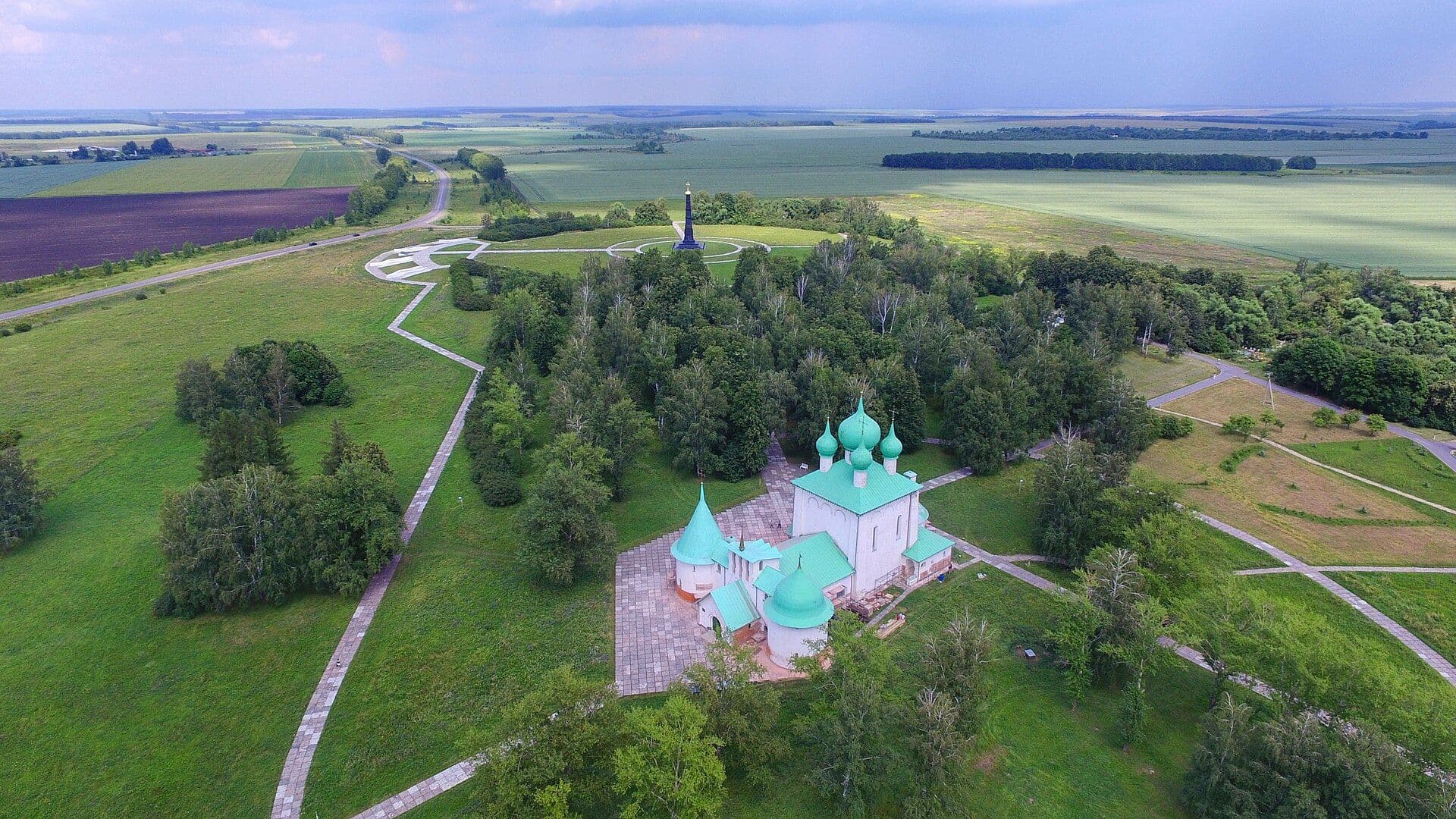 Куликово поле: панорама поля Куликовской битвы 1380 года